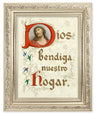 Dios Bendiga Nuestro Hogar 6x8 Print Under Glass
