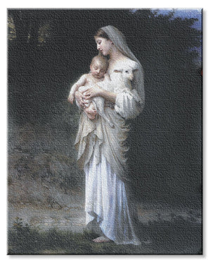 Divine Innocence 8x10 Stretched Canvas Print