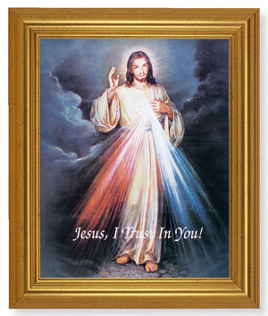 Divine Mercy 8x10 Framed Print Under Glass
