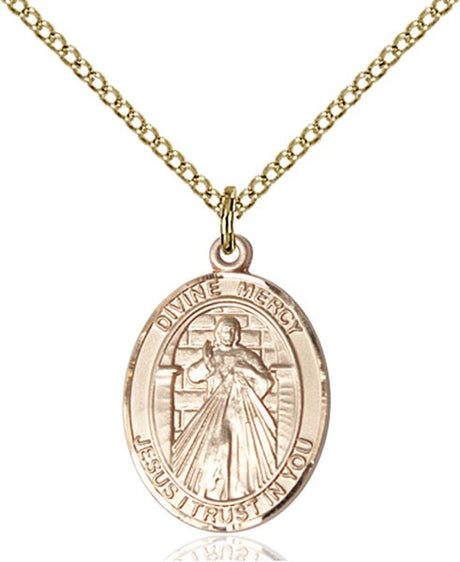 Oval Divine Mercy Medal