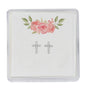 Tiny Crystal Cross Stud Earrings