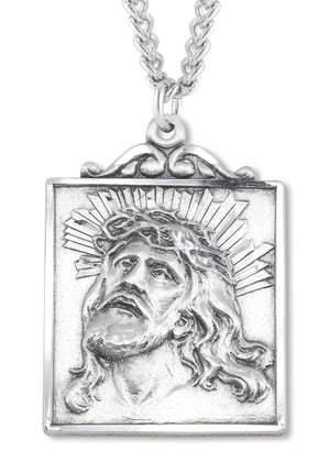Ecce Homo Medal Sterling Silver