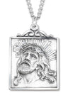 Ecce Homo Medal Sterling Silver