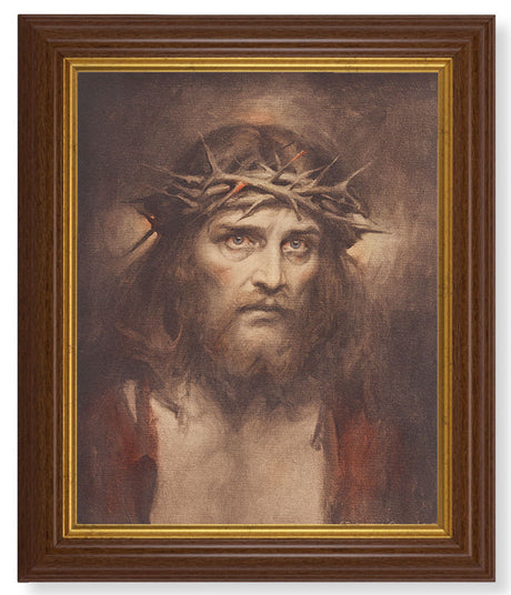 Ecce Homo by Chambers 8x10 Textured Artboard Dark Walnut Frame