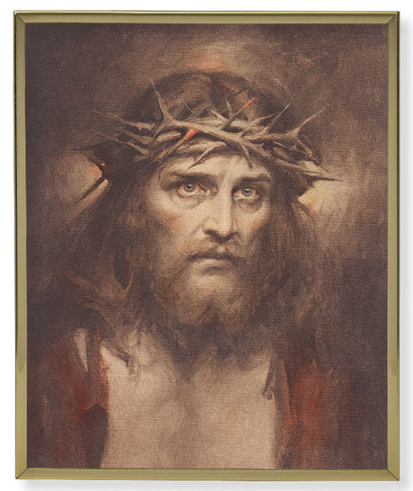 Ecce Homo by Chambers Gold Frame 8x10 Plaque