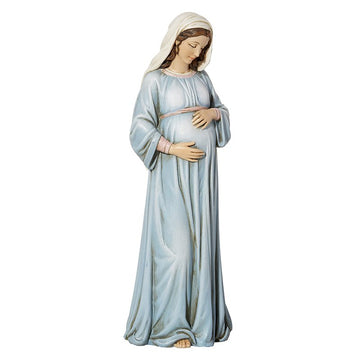 Expectant Mary Statue