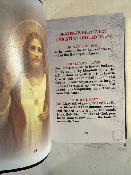 Key of Heaven Prayer Book Black Cover