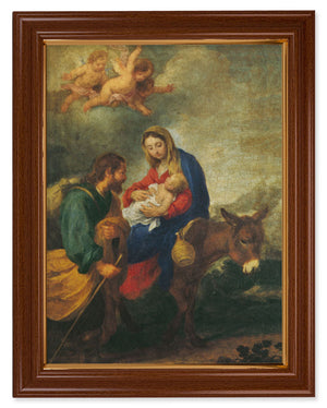 Flight into Egypt by Murillo 12x16 Framed Print Artboard