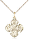 Four Way Scapular Medal