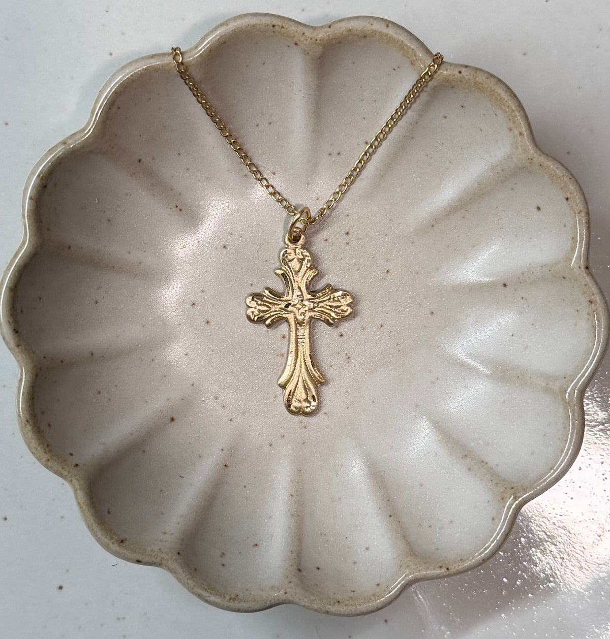 Women's Vintage Cross Necklace