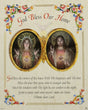 Home Blessing Print with Sacred Heart