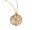 Guardian Angel Medal Necklace, Gold Over Sterling Silver