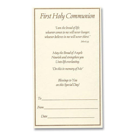 First Communion Tomaso Cross