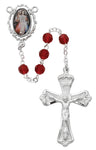 Garnet Divine Mercy Rosary