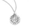 Floret Miraculous Medal Necklace for Girls