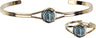 Girls Miraculous Bracelet and Ring Set Silver or Gold Plated