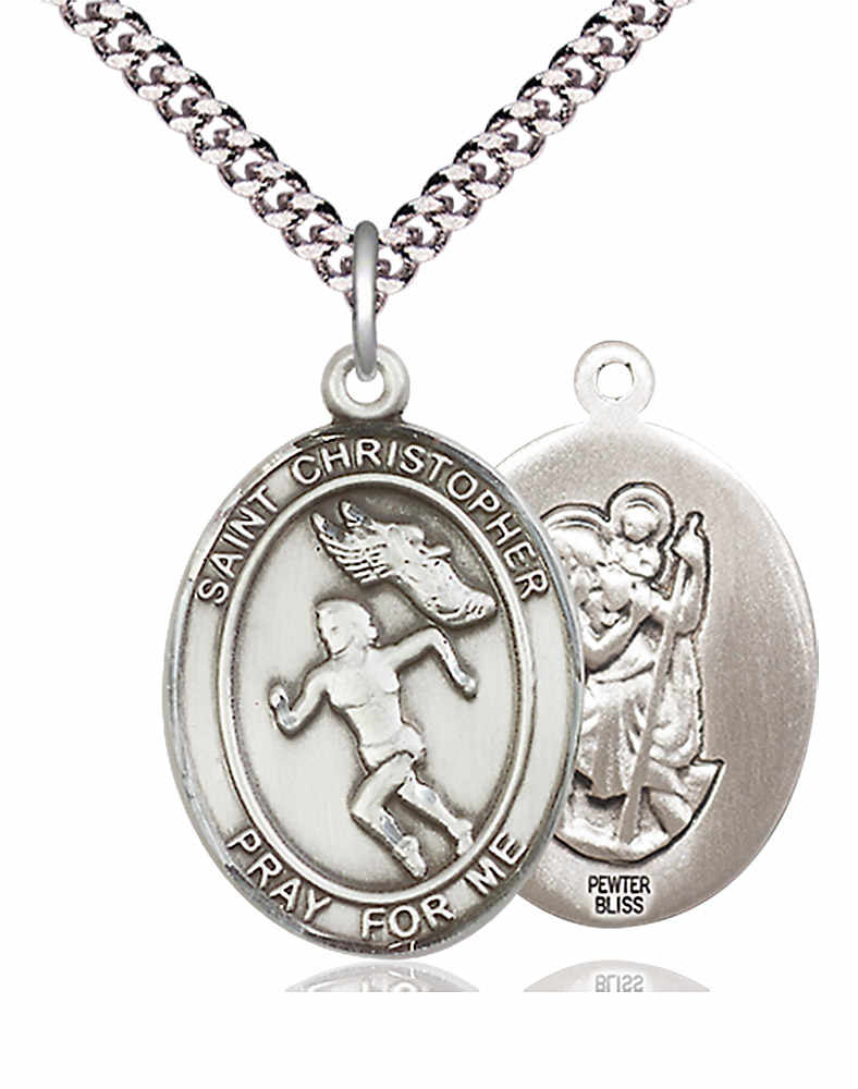 St. Christopher Track and Field Medal for Women
