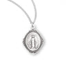 Studded Miraculous Medal Necklace for Girls