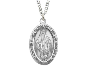 Oval Miraculous Pendant for Girls for Youth