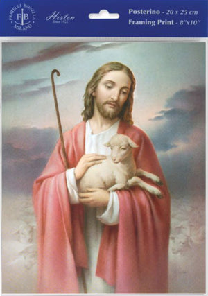 Good Shepherd Print - Sold in 3 per pack