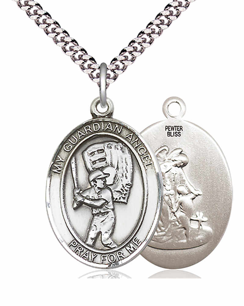 Guardian Angel Baseball Medal