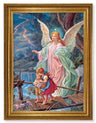 Guardian Angel Over the Bridge 19x27 Framed Print Artboard