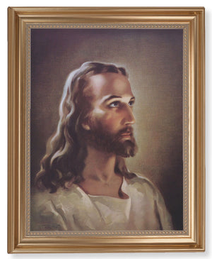 Head of Christ by Sallman 11x14 Framed Print Artboard