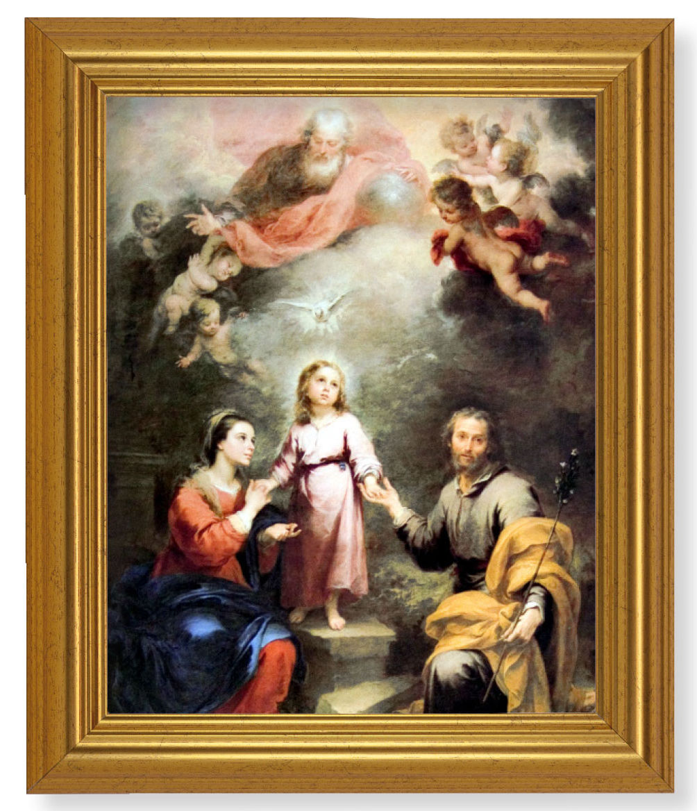 Heavenly and Earthly Trinities 8x10 Framed Print Under Glass
