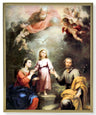 Heavenly and Earthly Trinities Gold Frame 8x10 Plaque