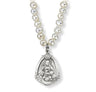 Jesus with Children Freshwater Pearl Necklace
