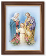 Holy Family with Flowers 11x14 Framed Print Artboard