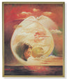 Holy Spirit Gold Frame 8x10 Plaque