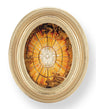 Holy Spirit Small 4.5 Inch Oval Framed Print