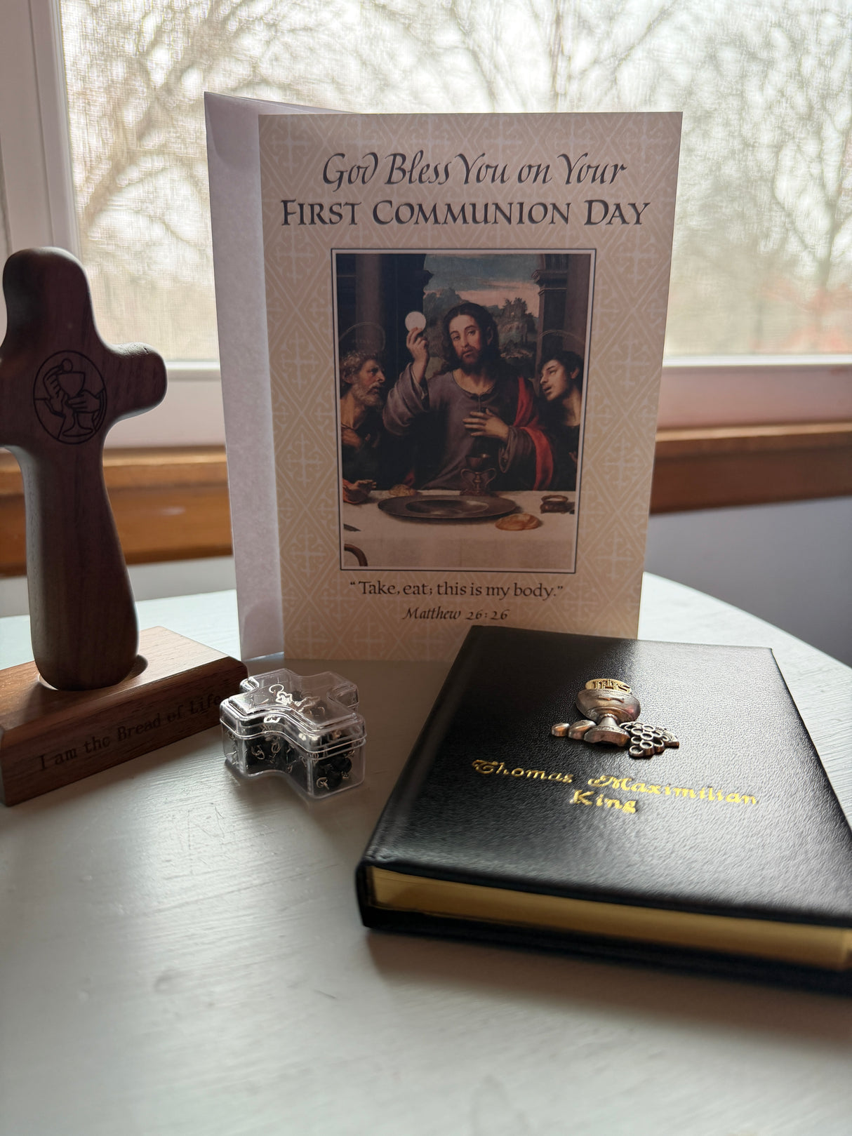 First Communion Gift Set for Boys - Exclusive Bundle