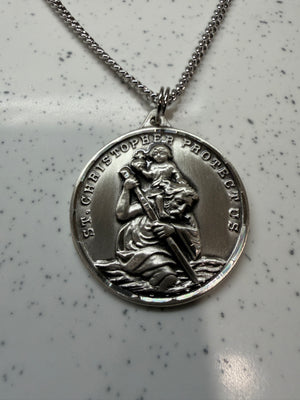St. Christopher Navy Medal with Eagle