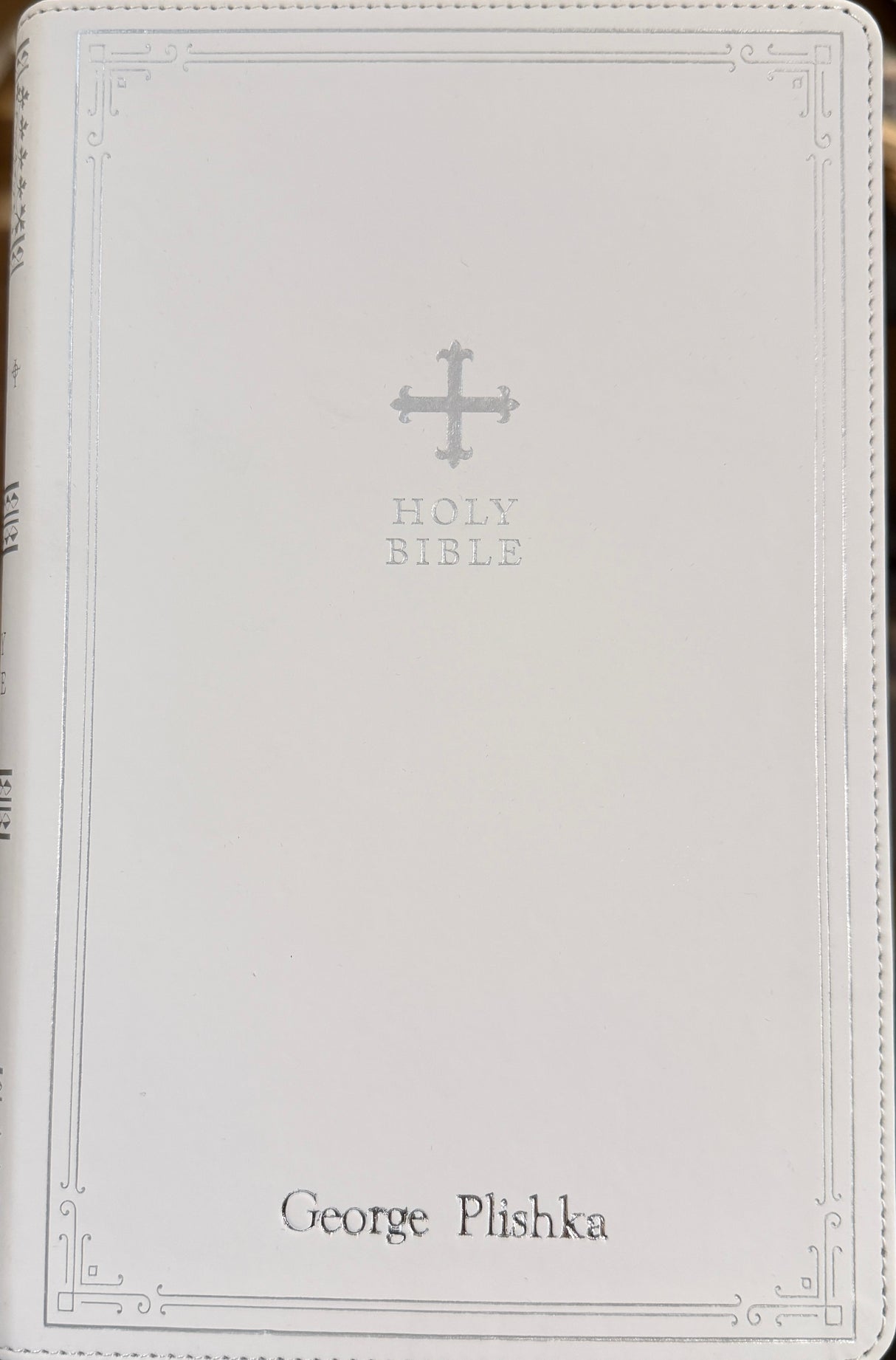 Catholic Gift Bible NRSV - Premium Leatherlike for Baptism, First Communion & Confirmation