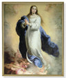 Immaculate Conception Gold Frame 8x10 Plaque