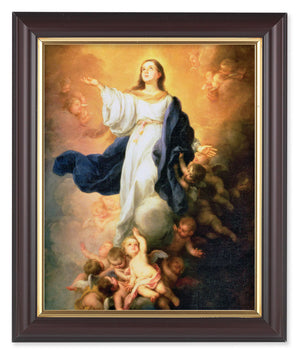 Immaculate Conception Prayer Hands 8x10 Framed Print Under Glass