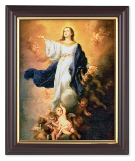 Immaculate Conception Prayer Hands 8x10 Framed Print Under Glass