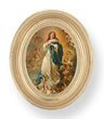 Immaculate Conception Small 4.5 Inch Oval Framed Print