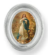 Immaculate Conception Small 4.5 Inch Oval Framed Print