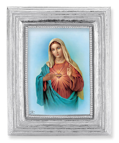 Immaculate Heart of Mary 2.5x3.5 Print Under Glass