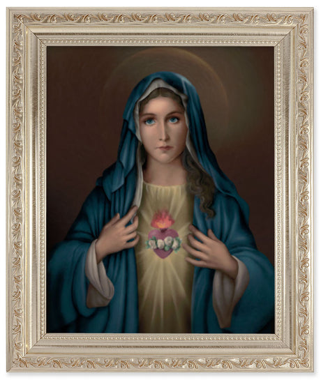 Immaculate Heart of Mary 8x10 Framed Print Under Glass