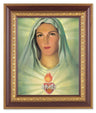 Immaculate Heart of Mary in White 8x10 Framed Print Under Glass