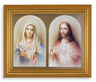 Immaculate Heart and Sacred Heart 8x10 Framed Print Under Glass