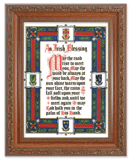 Irish Blessing 6x8 Print Under Glass