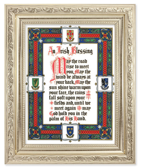 Irish Blessing 6x8 Print Under Glass