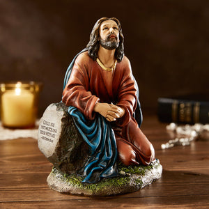 Jesus' Agony in the Garden of Gethsemane 5.5 Inches High Statue