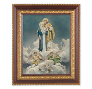 Jesus and Mary 8x10 Framed Print Under Glass