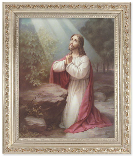 Jesus at the Mount of Olives 8x10 Framed Print Under Glass